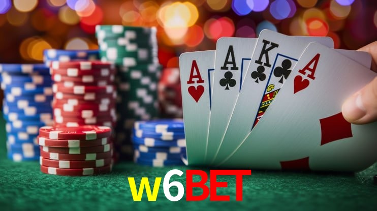 Jackpots e promoções na w6bet